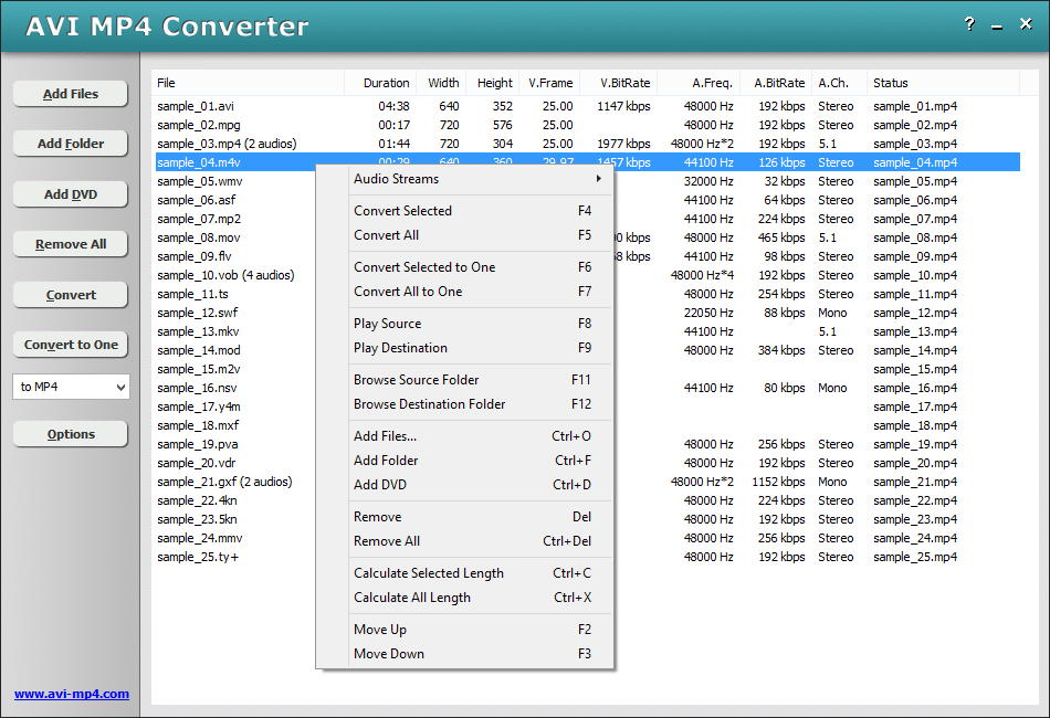 AVI MP4 Converter 6.1.1595 full